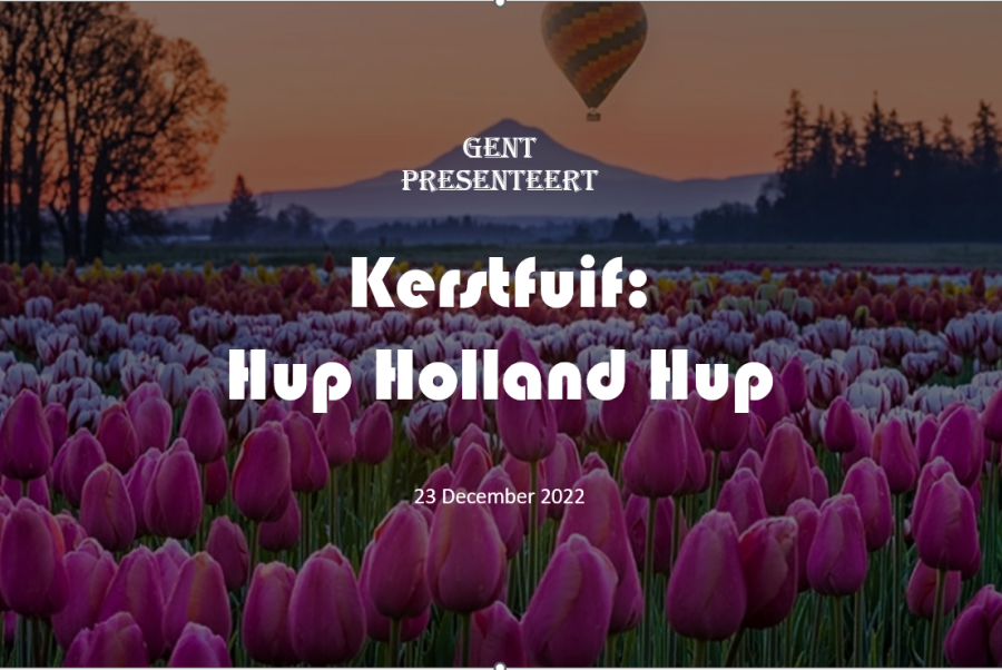 Kerstfuif: Hup Holland Hup